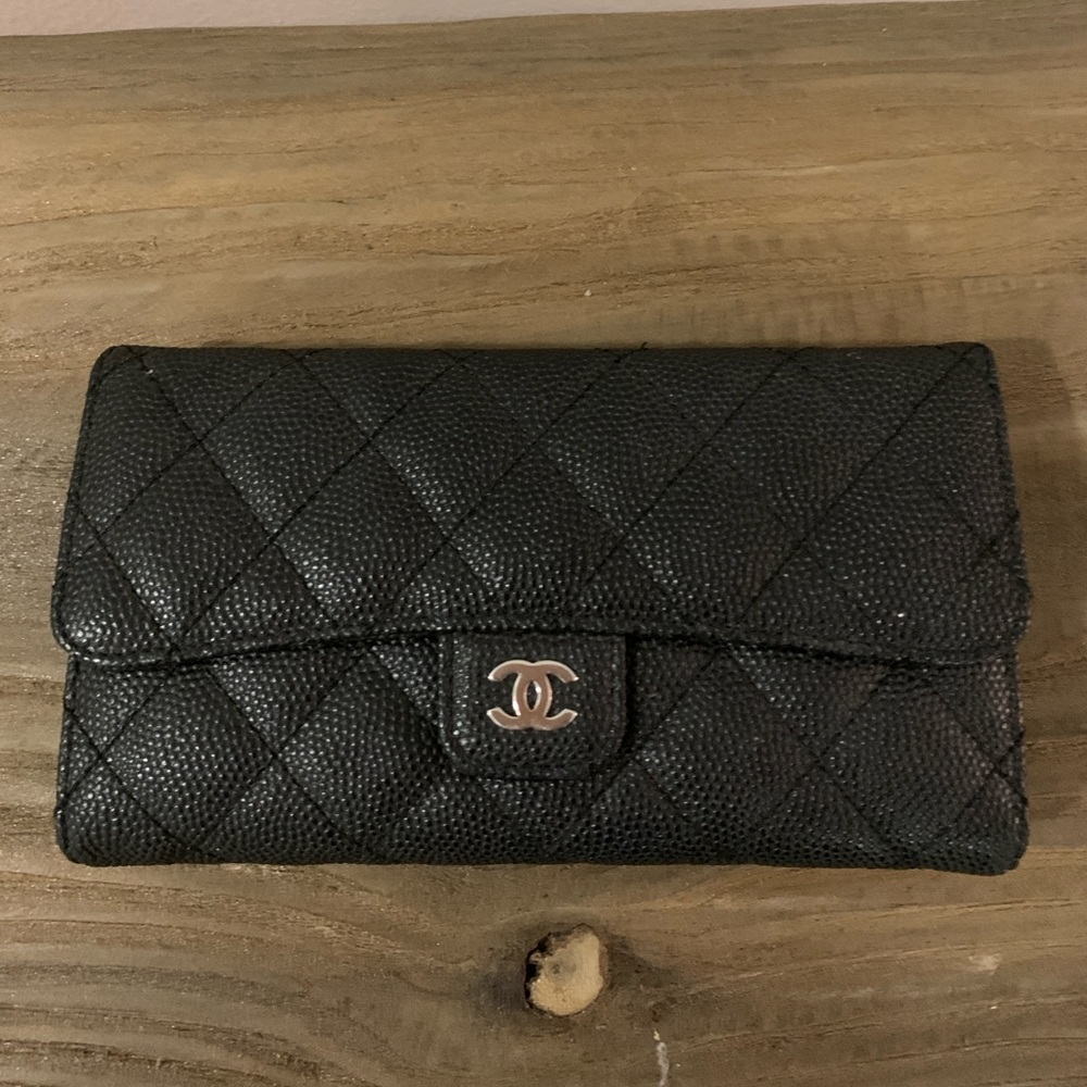 Black Quilt Wallet